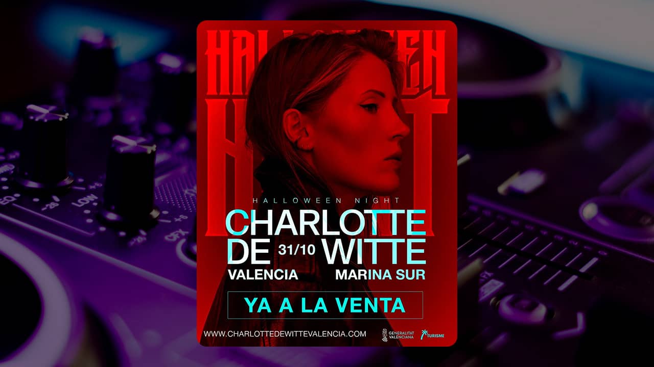 Charlotte de Witte en Marina Sur Valencia 2026