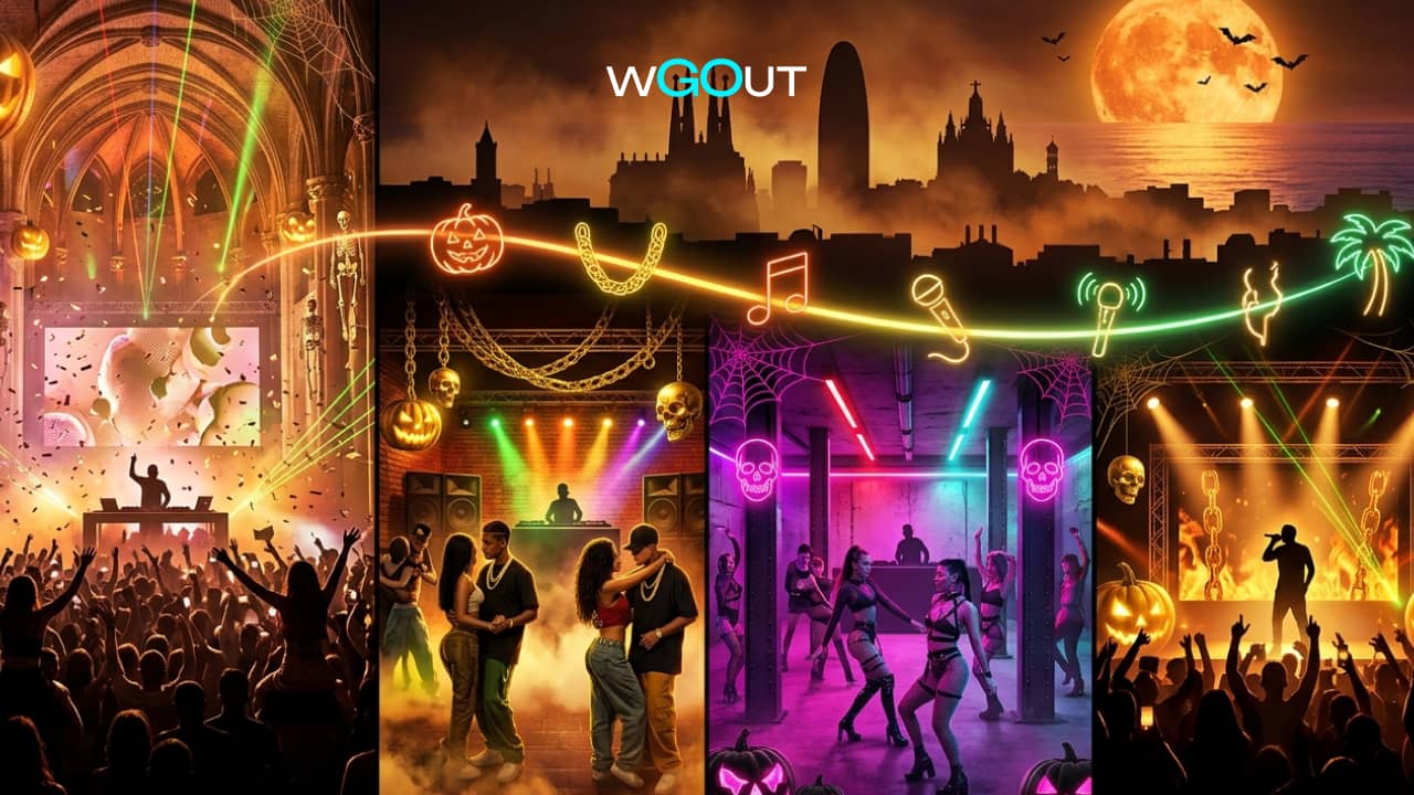 Fiestas Reggaeton Halloween Barcelona 2026