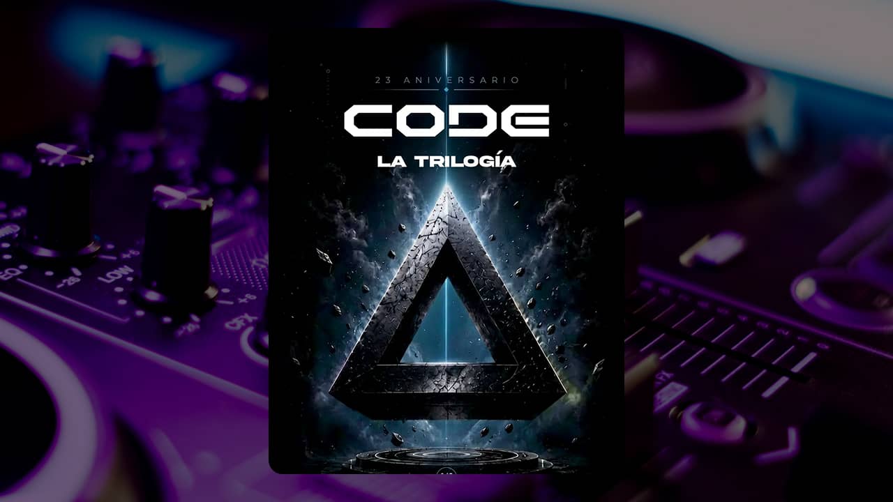 Imagen para el aniversario de CODE 23 en 3 fechas