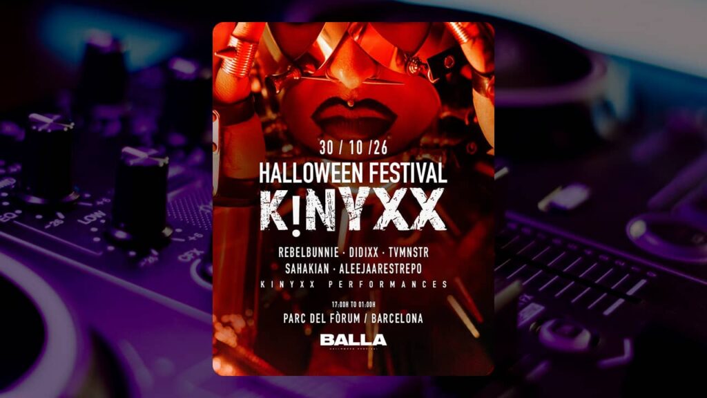KINYXX Open Air Halloween Barcelona 2026